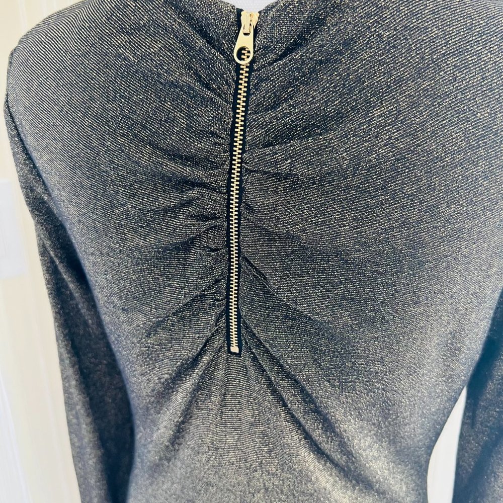 Ted Baker London Lizzey Twist Gold Dress size 3 - Picture 4 of 10